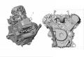 Двигатель ODES V800 cc. Купить запчасти для  снегоходов Буран и Тайга