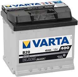 Аккумулятор VARTA BLACK dynamic B20 545 413 040. Купить запчасти для  снегоходов Буран и Тайга