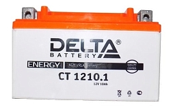 Аккумулятор Delta CT 1210.1. Купить запчасти для  снегоходов Буран и Тайга