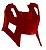 Облицовка верхняя R10700054-02 с лючком красный. Купить запчасти для  снегоходов Буран и Тайга
