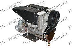 Двигатель РМЗ-550 C40506560ЗЧ. Купить запчасти для  снегоходов Буран и Тайга