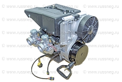 Двигатель РМЗ-550 C40500550ЗЧ. Купить запчасти для  снегоходов Буран и Тайга